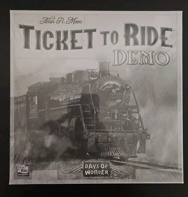 Days of Wonder Ticket To Ride DEMO Edition Board Game RARE Sealed in Box - Image 1 of 2