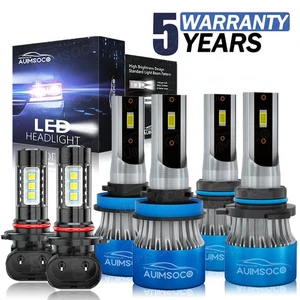 Faro antiniebla de haz alto bajo 6X blanco para Toyota 4Runner 2006-2009 - Imagen 1 de 18