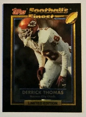 ДЕРРИК ТОМАС 1992 TOPPS ЛУЧШАЯ КАРТА #30 НАЧАЛЬНИКИ HOF - Изображение 1 из 2