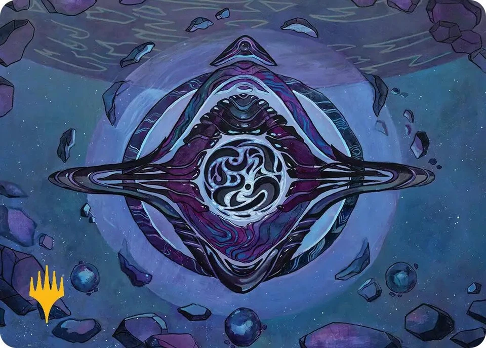 Archenemy's Charm Art Card (Gold-Stamped Planeswalker Symbol) [Edge of Eternitie - Image 1 of 1