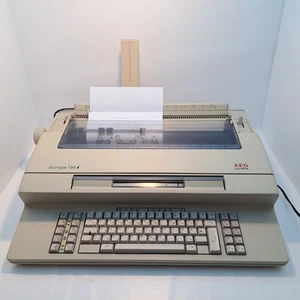 Vintage AEG Olympia Startype 130i Digitale Schreibmaschine Lesen Beschreibung - Bild 1 von 16