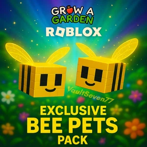 🎁 2025 Grow a Garden Roblox | 🐝 Paquete Bee Pets | Polinizate Buff | Garden Bloom - Imagen 1 de 6