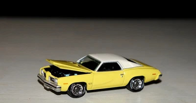 1973 Pontiac Gto '73 Yellow Limited Edition Diecast Car 1/64 Johnny Lightning - Image 1 of 3