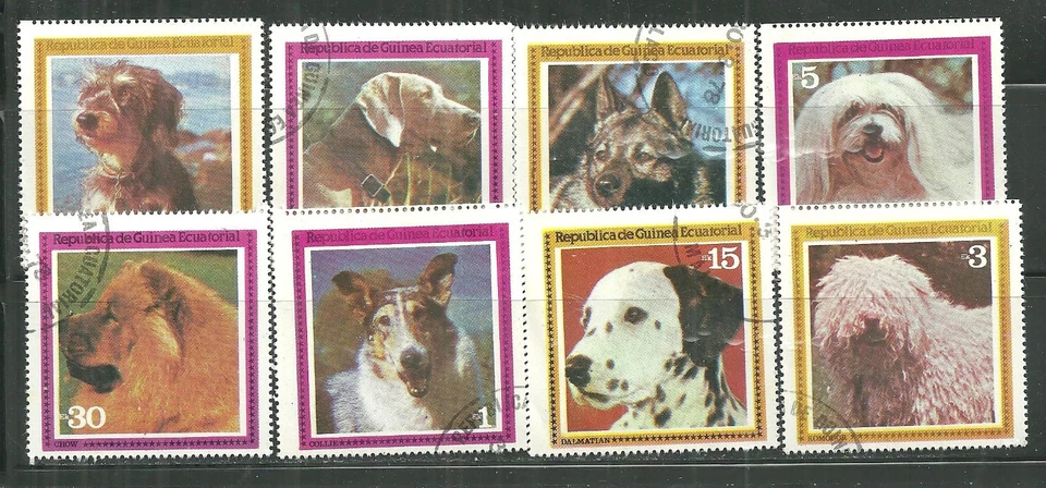 ЭКВАТОРИАЛЬНАЯ ГВИНЕЯ CTO СОБАК #4 - Изображение 1 из 1