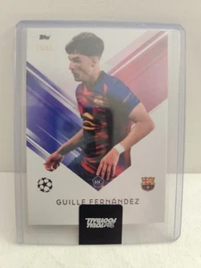 Topps Total Football 25/26 Guille Fernandez Base /99 FC Barcelona RC Rookie - Picture 1 of 1