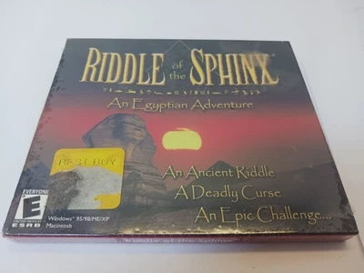 Riddle of the Sphinx PC/Mac Big Box Adventure Game Windows 95/98/XP - Image 1 of 4
