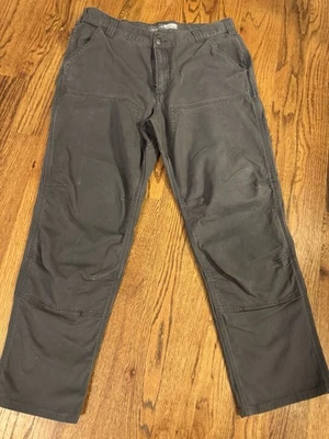 Carhartt Modelo B2802 M Talla 36 X 32 Gris Doble Rodilla Relajado Rigby Foto 1 de 4