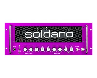 Soldano SLO-100R Super Lead Overdrive 100-Watt Rackmount Tube Head - Open Box - Image 1 of 4