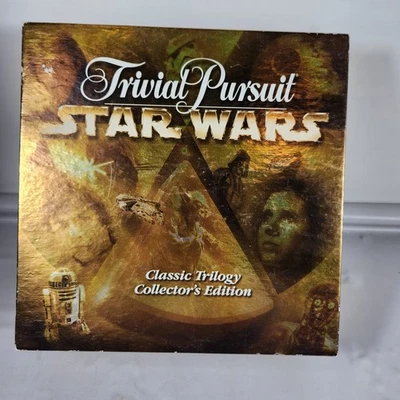 Tablero de Juego Trivial Pursuit Star Wars Classic Trilogy Edición Coleccionista Foto 1 de 4