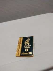 Vintage 1996 Atlanta Olympics International Paper Sponsor Anstecknadel Hutnadel - Bild 1 von 6