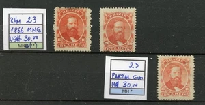 2967 BRAZIL 1866 D.PEDRO II - RHM# 23 MH+MNG - CV $90.00 - Picture 1 of 1