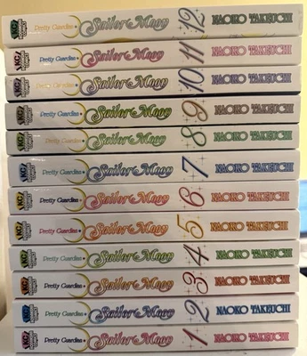 Sailor Moon Pretty Guardian Volumen 1-12 Serie Completa; Naoko Takeuchi, Inglés Foto 1 de 3