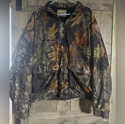 Vintage Woolrich Outdoor Guide Mossy OakCamo Hunting Jacket XL XXL - Image 1 of 4