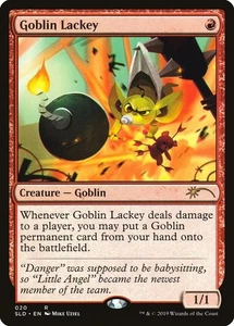 1 x Goblin Lackey (20) NM Englsih Secret Lair X1 - Picture 1 of 1