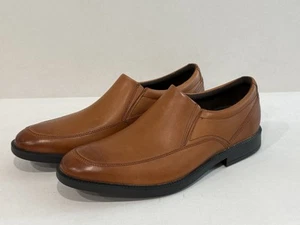 Rockport Herren Dressports Office ll Cognac Braun Slipper Oxford-Schuhe - Größe 10 - Bild 1 von 13