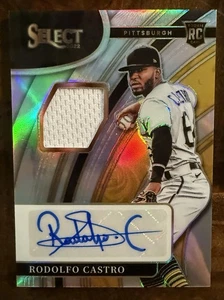 RODOLFO CASTRO 2022 SELECT RPA ROOKIE PATCH TRICOLORE RC AUTO /99 - Foto 1 di 4