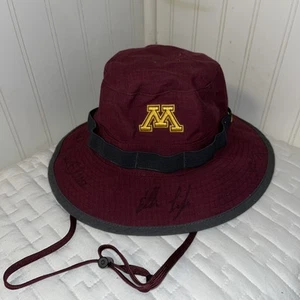Minnesota Golden Gophers Nike Dri Fit Bucket Sun Hat Signed - Picture 1 of 7