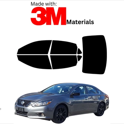 Tinte de ventana precortado para Nissan Altima sedán 13-18 estable de cerámica hecho con 3M Foto 1 de 4