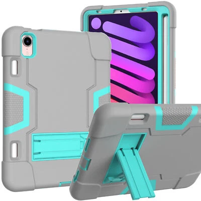Shockproof Stand Case For iPad 10.2 9th 8 7 6th Pro 11 12.9 2021 Air 4 5 Mni 6 5 - Image 1 of 4