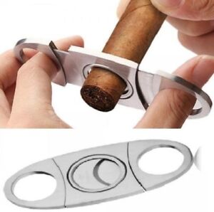 Stainless Steel Blades Cigar Tobacco Cutter
