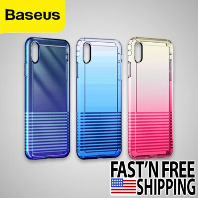 适用于 iPhone XS Max 彩色安全气囊防震 TPU 手机外壳 保护套 — 第 1/4 张图片