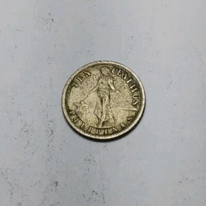 1937-M Philippines 10 Centavos - Silver - US Administration - Manila - Picture 1 of 4
