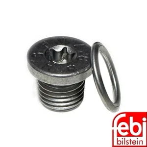 Vite di scarico olio vite di scarico con anello di tenuta Febi Bilstein per Audi Seat Skoda VW - Foto 1 di 3