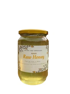 100% PURE RAW ORGANIC ACACIA HONEY 1kg NEW HARVEST 2025( sold over 800 ) - Picture 1 of 3