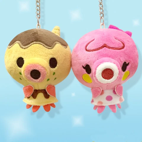 Animal Crossing New Horizons Octopus Zucker Marina Plush Doll Keychain Toy Gift Cover