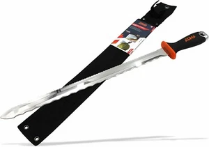 EDMA Insulation Knife 420mm Serrated Blade Inc Sheat Made in French - Picture 1 of 8