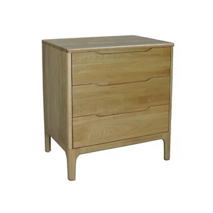 NEW Large Retro Solid American Oak Bedside Tables (Including Delivery) - Picture 1 of 6
