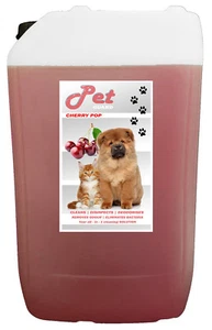 Pet Kennel Cattery Disinfectant Deodoriser Cleaner 25L Cherry Pet Guard