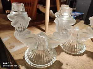 Glas-Kerzenleuchter 2 Stück  - Bild 1 von 2