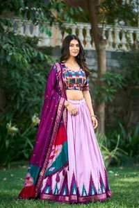 New Designer Ready Made Lehenga Choli With Fancy Dupatta For Wedding Party Wear - Picture 1 of 7