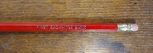 First Exchange Bank Vintage Bleistift. Mannington, West Virginia - Bild 1 von 7