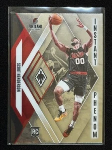 Scoot Henderson (RC) 2023-24 Panini Phoenix Instant Phenom #10 TRAILBLAZERS - Picture 1 of 2