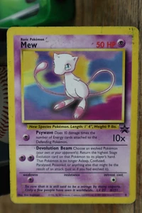 Pokémon TCG Mew 8 Wizards Black Star Promos Non Holo Rare WOTC - Picture 1 of 2