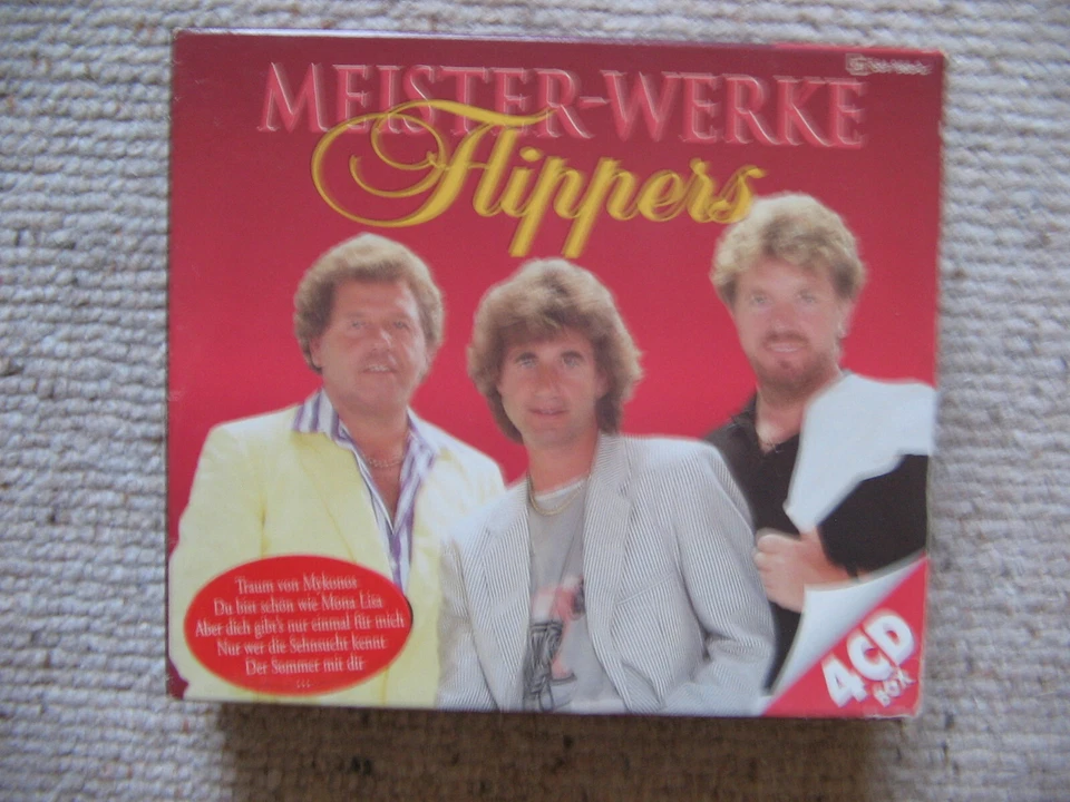 4 CD Box Meister - Werke Flippers 54 Lieder - Bild 1 von 1