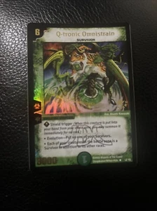 Duel Masters Q-tronic Omnistrain L2 Y1 League JDC Foil Promo WOTC 2004 - Imagen 1 de 2