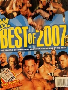 WWE Magazine January 2008 Best of 2007 HBK, HHH, Cena - Picture 1 of 12