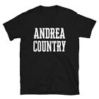 T-shirt personnalisé Andrea Country Son fille garçon fille nom de bébé