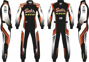 Sodi Kart Racing Go Kart Racing Suit CIK/FIA G-Force G - Limit Racing Suit - Picture 1 of 3