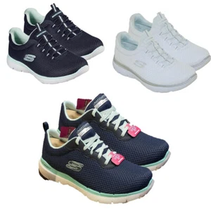 Scarpe da ginnastica Skechers donna summits casual palestra scarpe da corsa slip on da passeggio - Foto 1 di 19
