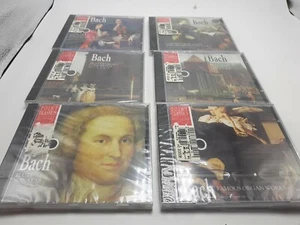 Lot of 6 Point Classics  Bach CDs Brandenburg 1-6 sonatas Flute Violin *NEW* - Picture 1 of 12
