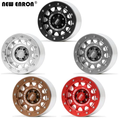 Aluminum 2.6" Beadlock Wheel Rim For RC 1/10 1/7 1/8 MK07 Axial 4082 H8H CROSS - Image 1 of 4