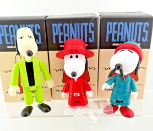 Super7 Peanuts Lot of 3 Snoopy Wave 4 Blind Box Figures w/ Rare Frankensnoopy - Picture 1 of 8