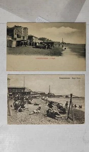 GENOVA CITTA'-SAMPIERDARENA-SPIAGGIA BAGNI-LOTTO 2 CARTOLINE-C63-153 - Imagen 1 de 1