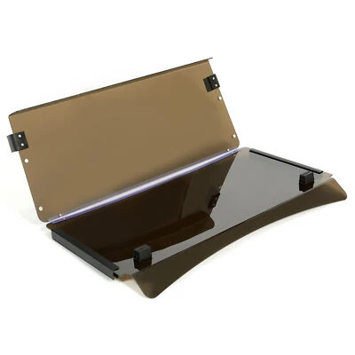 Parabrisas delantero plegable tintado para carro de golf EZGO Express S4/L4 con marco de 3/4" Foto 1 de 4