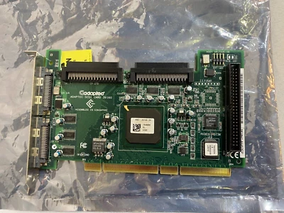 Adaptec 39160 Ultra 160 SCSI CONTROLLER LVD PCI SCSI ADAPTER CARD, Tested - Image 1 of 4