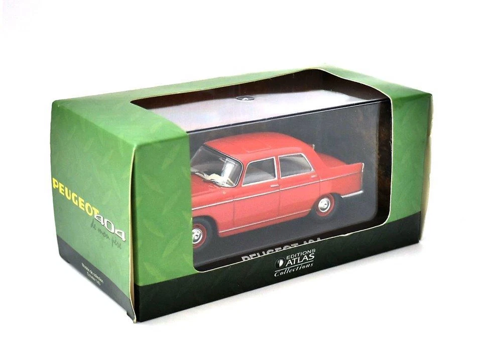 DIE CAST PEUGEOT 404 SCALA 1/43 ATLAS EDITION - Immagine 1 di 1